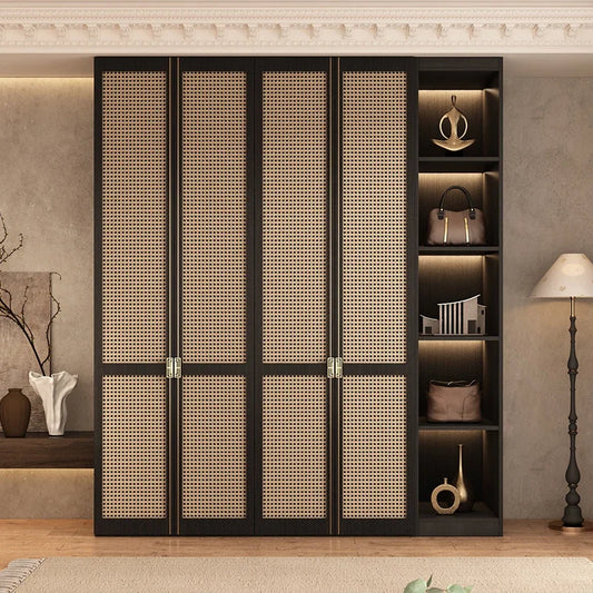 Nordic Orgnizer Wood Wardrobes