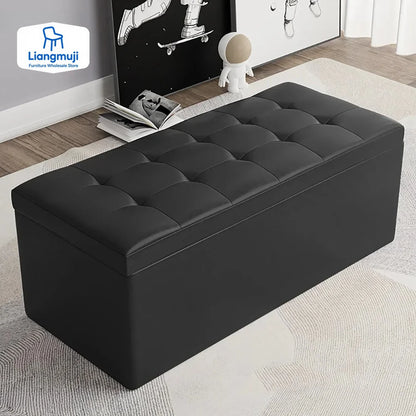 Living Room Shoe Changing Bench Stool Storage