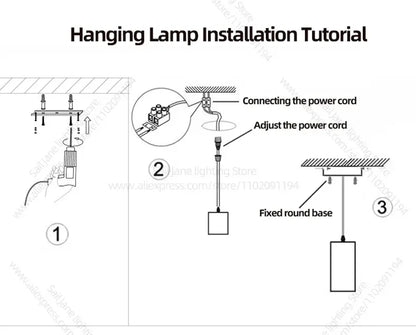 LED Long Line Chandelier Modern Staircase
