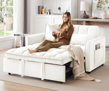 3 in 1 Convertible Sleeper Sofa Bed