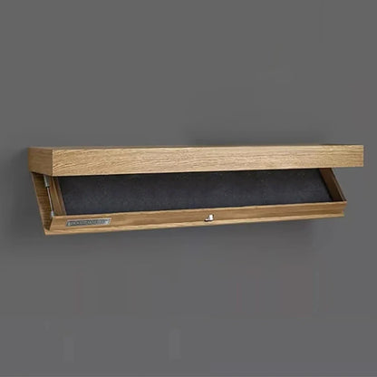 Wooden Concealed Floating Shelf with Secret Compartment