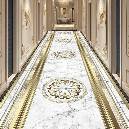 Luxury Golden Corridor Carpet Hotel Hallway