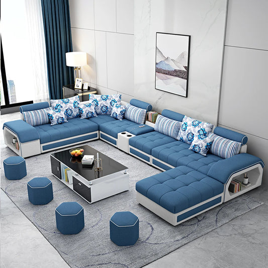 Linlamim Fabric Sofa Set Furniture Living Room