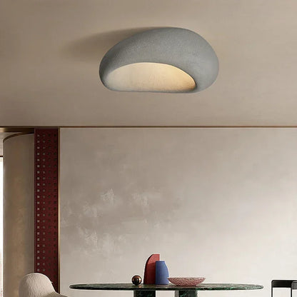 Modern Wabi Sabi Led Ceiling Lamp Living
