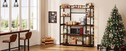 Kitchen Bakers Rack,  Microwave Stand, 55"