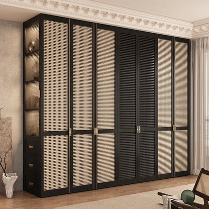 Nordic Orgnizer Wood Wardrobes