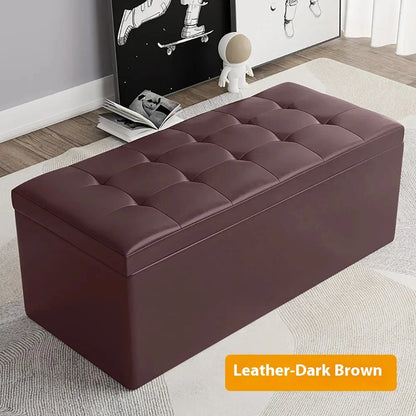 Living Room Shoe Changing Bench Stool Storage