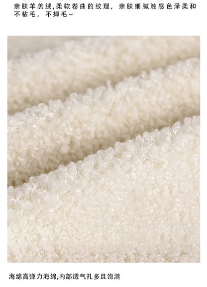 Dice Storage Ottoman, Faux Sheepskin Stool Kids