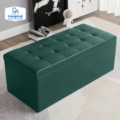 Living Room Shoe Changing Bench Stool Storage