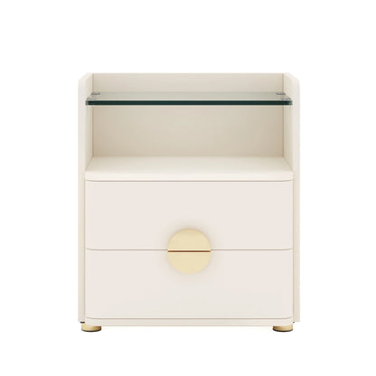 Nightstands, 2-Drawer Modern Night Stand