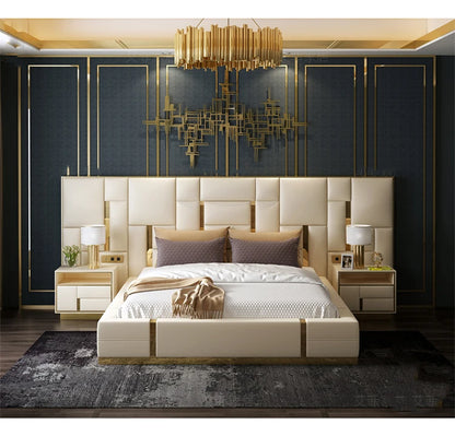 Latest Design Bedroom Set Modern Ottoman Pattern