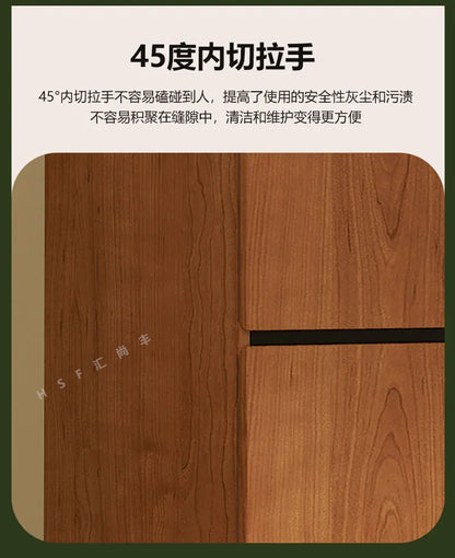 Custom-made Solid Wood Wardrobe New Oak