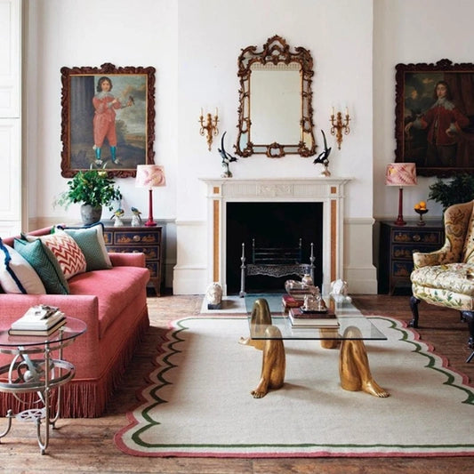 Minimalist Irregular Living Room Decoration Carpet
