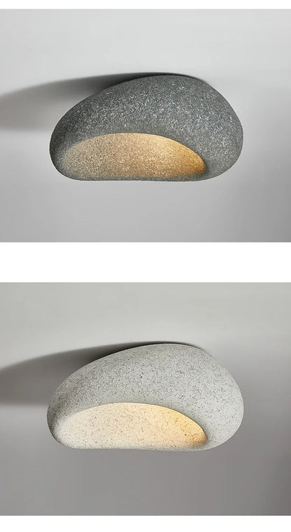Modern Wabi Sabi Led Ceiling Lamp Living