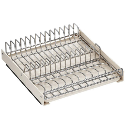 Pull Out Dish Racks Stainless Steel Bowl