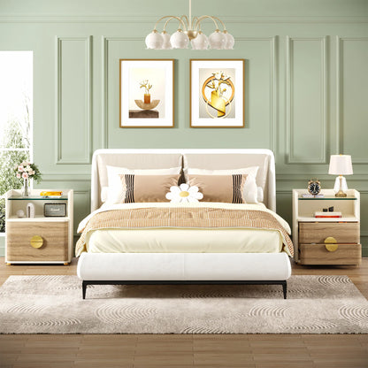 Nightstands, 2-Drawer Modern Night Stand