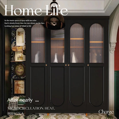 Nordic Orgnizer Wood Wardrobes