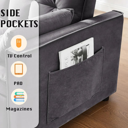 3 in 1 Convertible Sleeper Sofa Bed