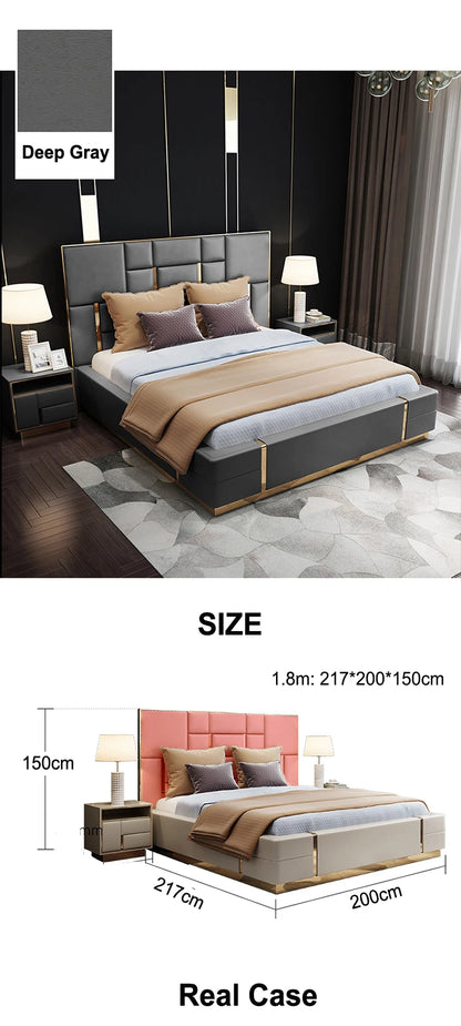 Latest Design Bedroom Set Modern Ottoman Pattern
