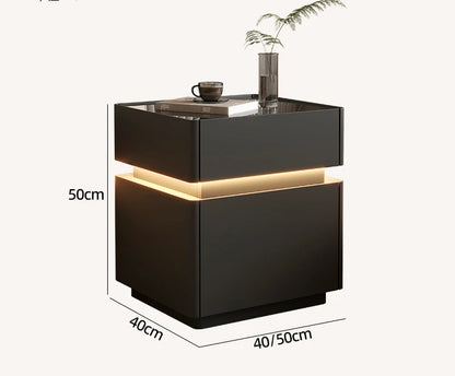 Minimalist Wooden Nightstand Luxury Modern