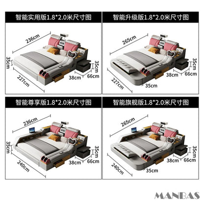MANBAS Tech Smart Bed