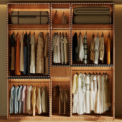 Custom-made Solid Wood Wardrobe New Oak